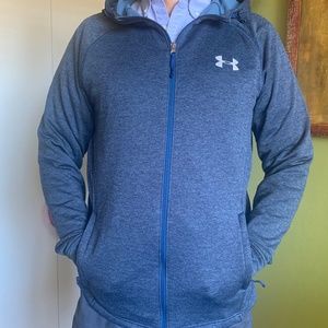Blue Under Armour Hoodie Zip-Up